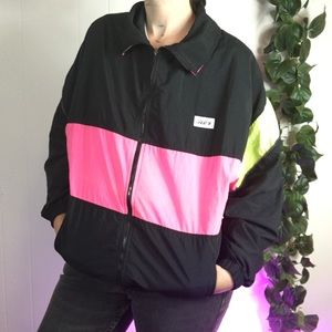 Vintage Neon Windbreaker!!✨